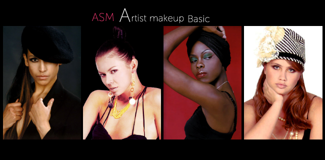 Akemi.S.Millerメイクアップコース-アーティストメイクアップ前期ベーシック